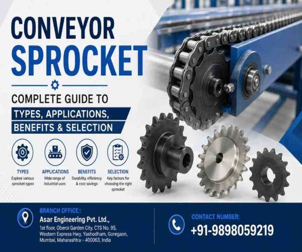 Conveyor Sprocket: Complete Guide to Types, Applications, Benefits & Selection