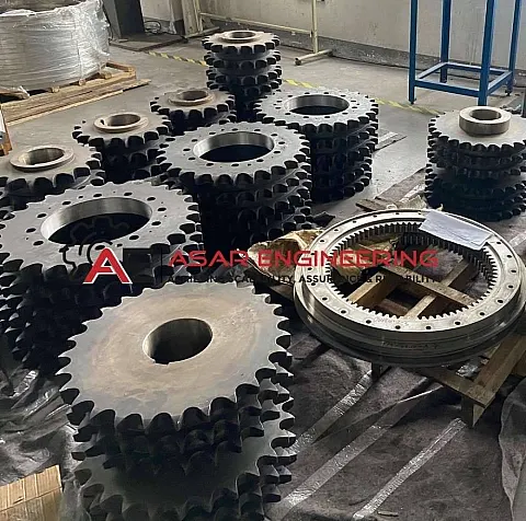 Chain sprockets made by Asar Engineering